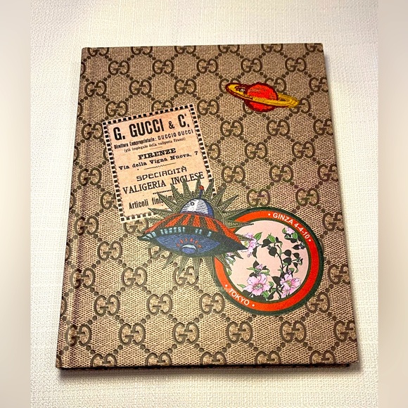 Gucci Other - ⚫️ NEW Gucci Scrapbook, Look Book & Notebook with GG Monogram Cover